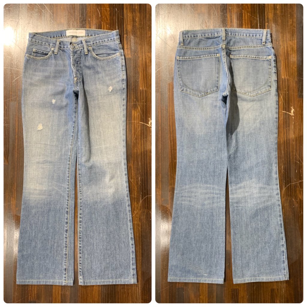  мужской брюки paperdenim&cloth Paper Denim and Cross обработка Denim импортированный автомобиль FD571TC/ W30