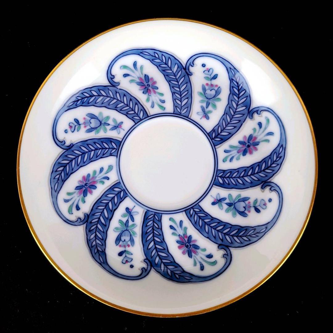美品 ◇ 大倉陶園 呉須更紗 カップ&ソーサー 4客 | laninternet.com.br