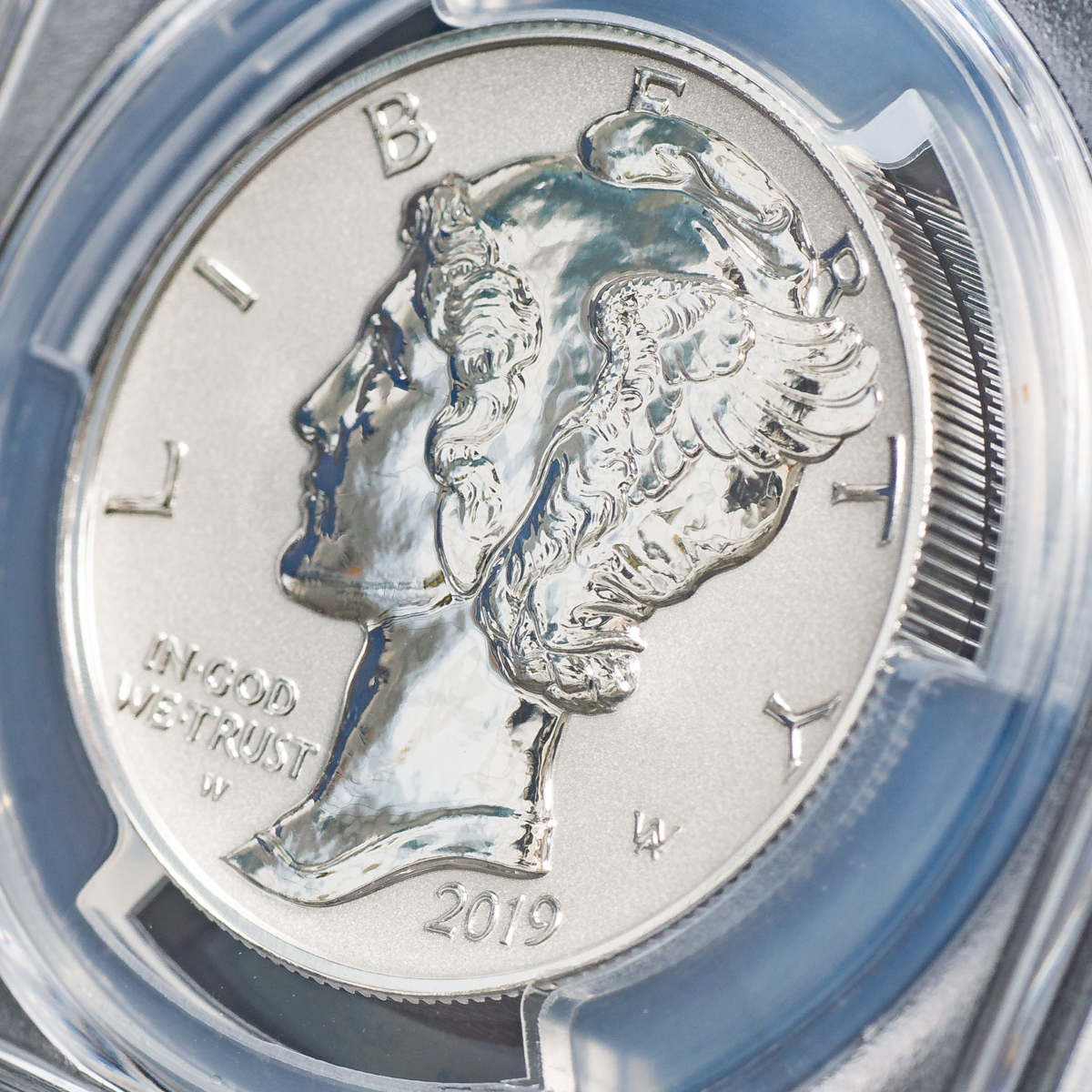 パラジウム貨 25枚限定サイン入り 初日発行最高鑑定 】2019年 アメリカ