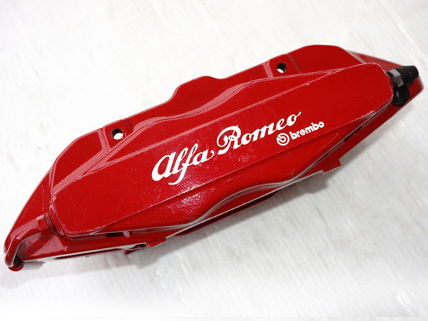 [ Alpha Romeo Giulietta for / original Brembo made brake caliper front right side red 330mm][2100-73147]