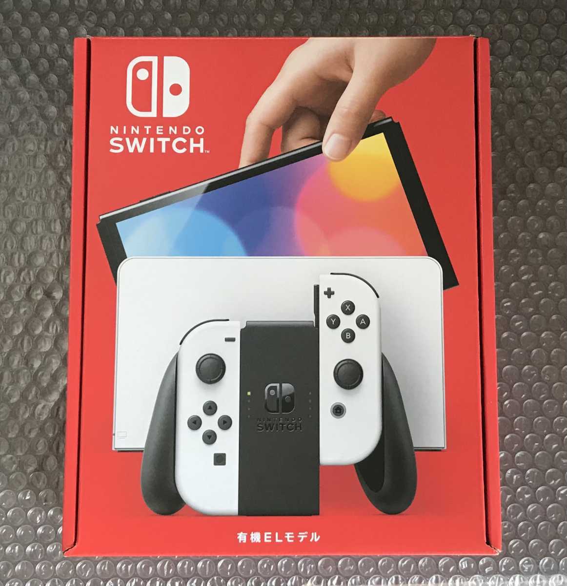 国内外の人気 店舗印なし【新品保証付き】Nintendo Switch 有機EL 