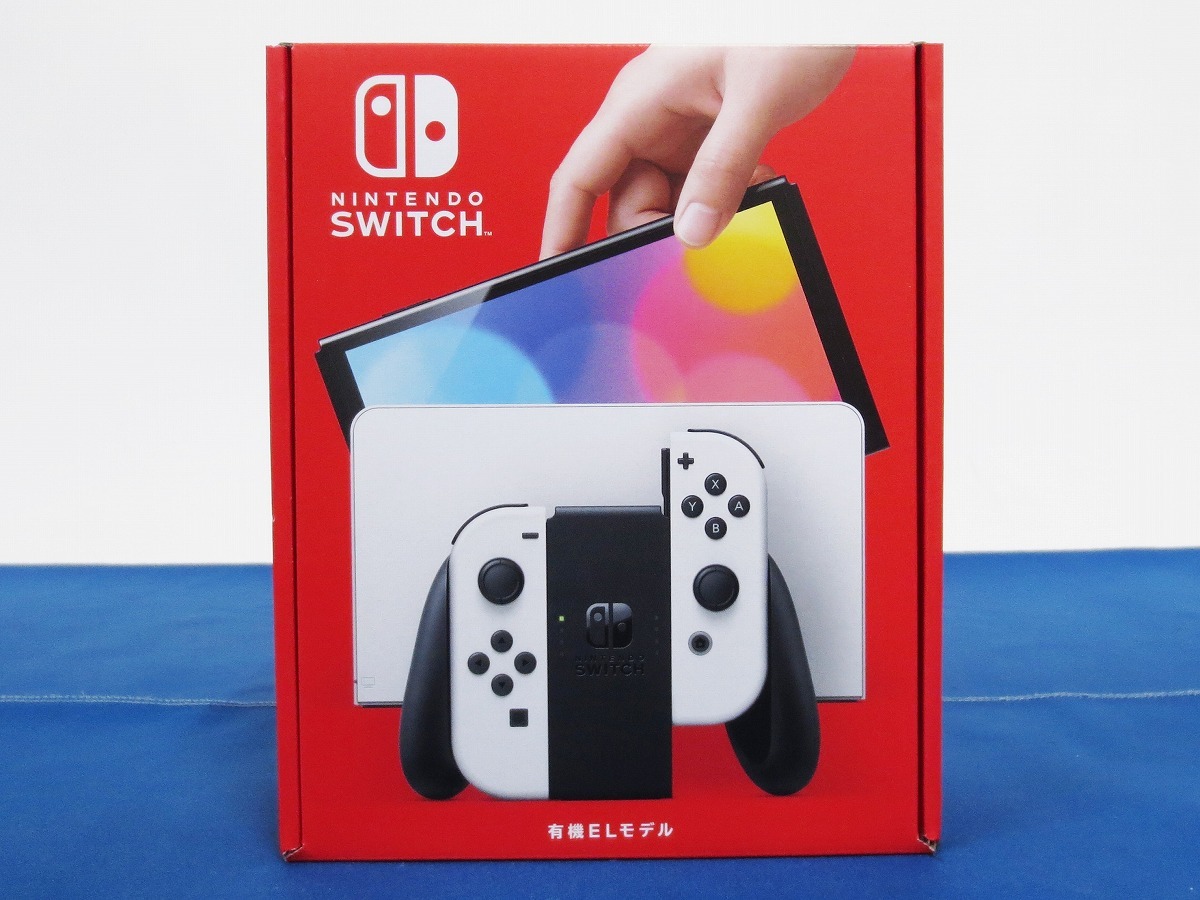 正規販売店 1円 未使用 Nintendo Switch本体 有機elモデル ホワイト