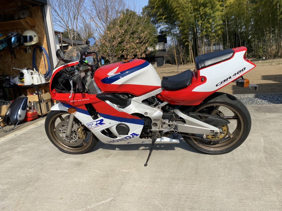 Yahoo!オークション - HONDA CBR400RR NC29 実動 新品カウル Yahoo!オークション - HONDA CBR400RR NC29 実動 新品カウル