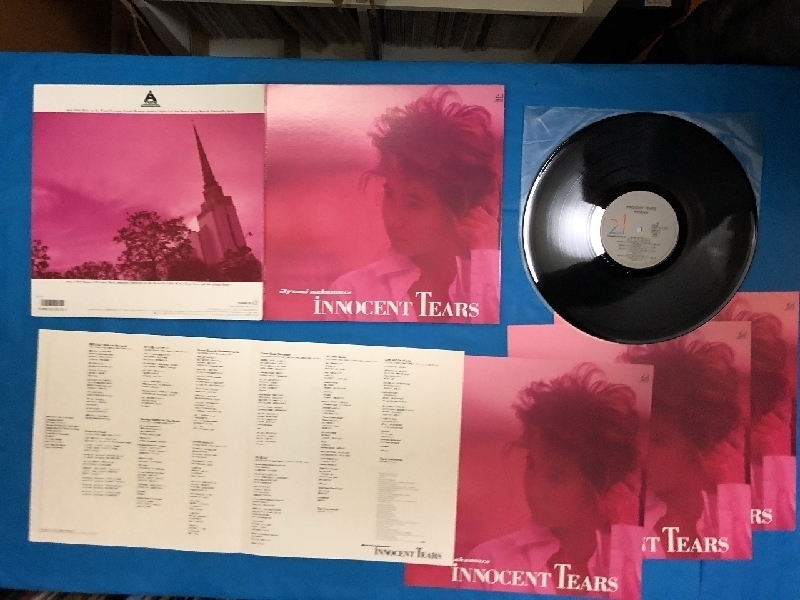 美盤 美ジャケ 中村あゆみ Ayumi Nakamura 1987年 LPレコード イノセント・ティアーズ Innocent Tears J-Pop_画像5