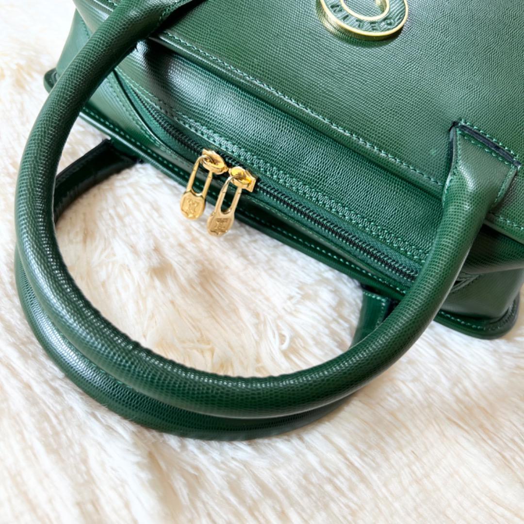 希少】CELINE セリーヌ 2way ショルダーバッグ サークルロゴ金具