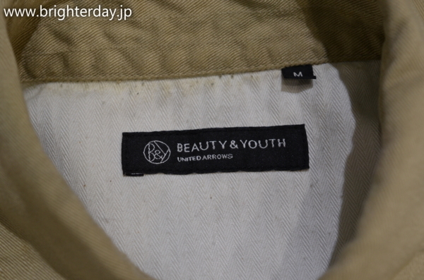 ■BEAUTY&YOUTH ミリタリーシャツ■ユナイテッドアローズ_画像3