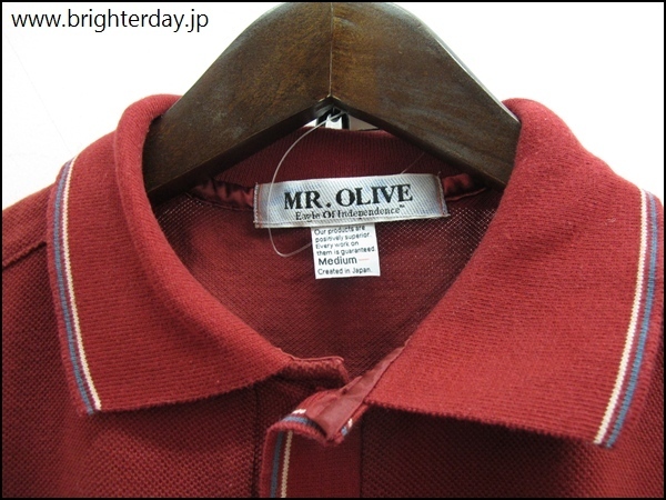 SALE■MR OLIVE ポロシャツ■ミスターオリーブ_画像2