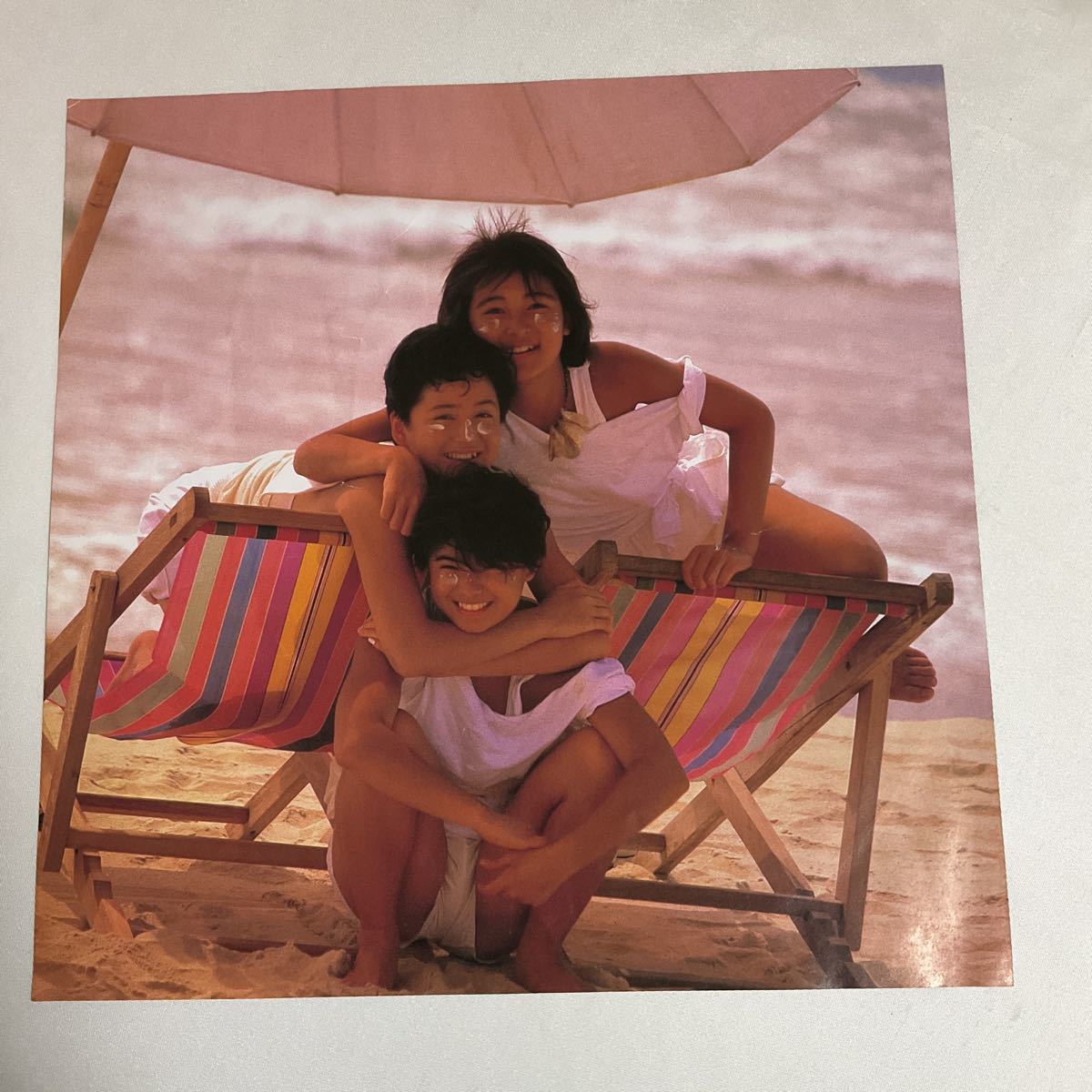 少女隊 / ADVENTURE ISLAND / LP レコード / 20PL-50 / 1985 /_画像4
