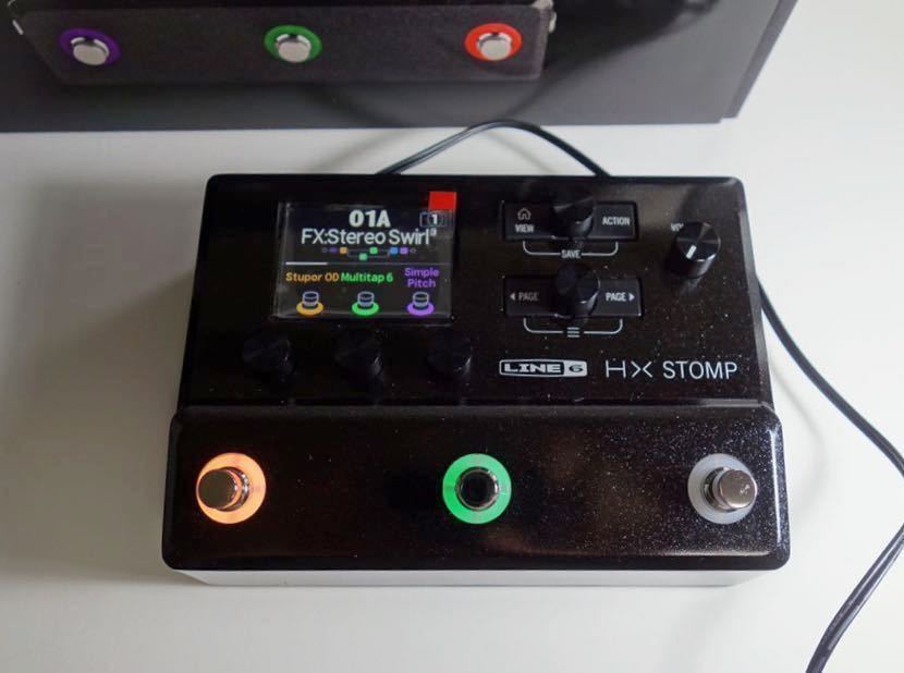LINE6 HX Stomp ラインシックス マルチエフェクター lram-fgr.ma