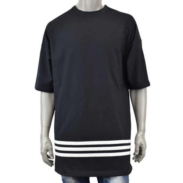 新品【XSサイズ】Y-3 ワイスリー M CH1 OVERSIZED SS TEE STRIPES/T