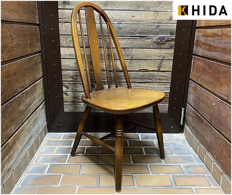 飛騨産業 HIDA キツツキマーク ダイニングチェア ヴィンテージ