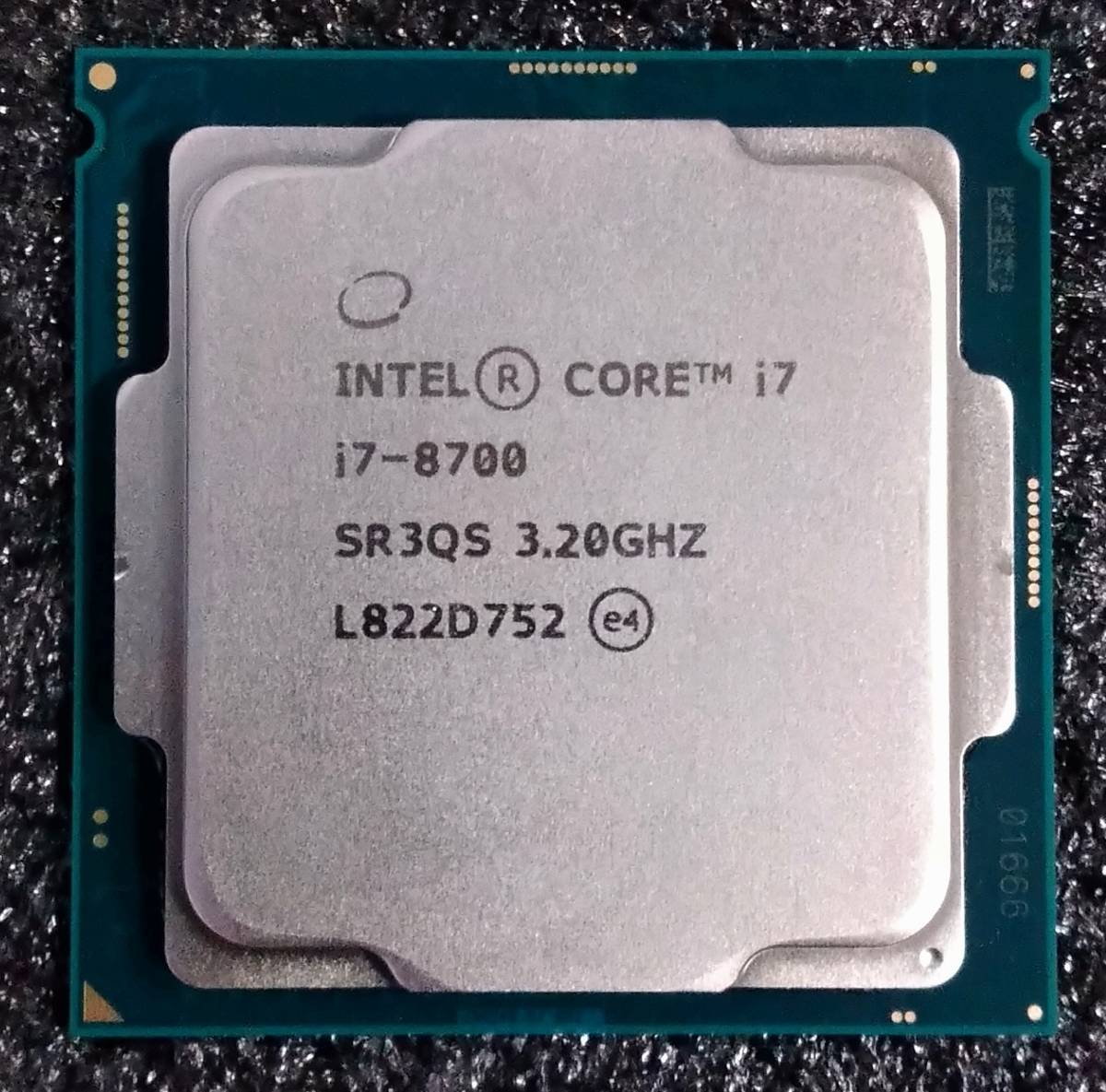 【中古】Intel Core i7 8700 CoffeeLake LGA1151 第8世代