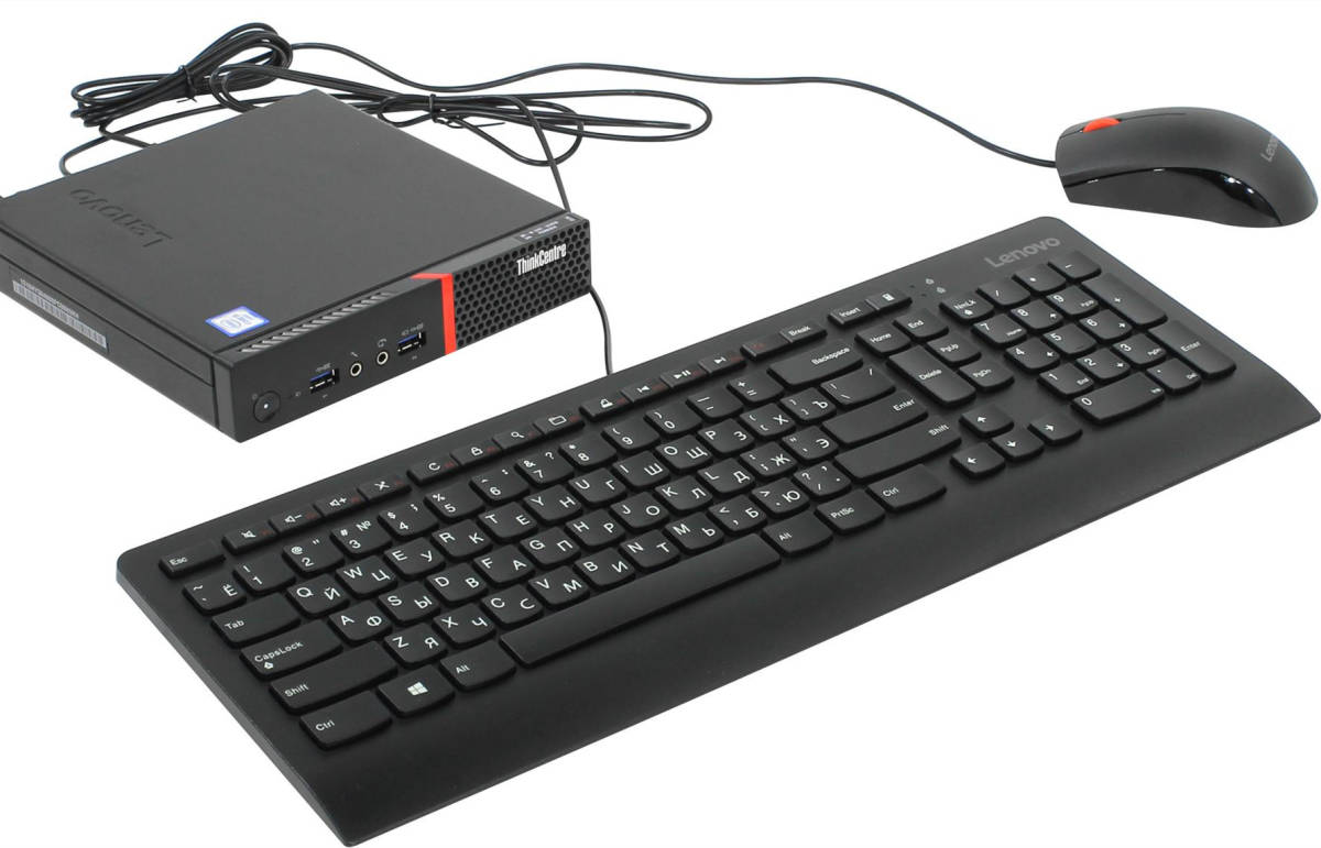 美品！【Lenovo超小型パソコンセット】M700 Corei5-6400T・8GB・HDD500GB・Win10Pro・OFFICE2019・無線LAN付き・キーボード・マウス_画像1