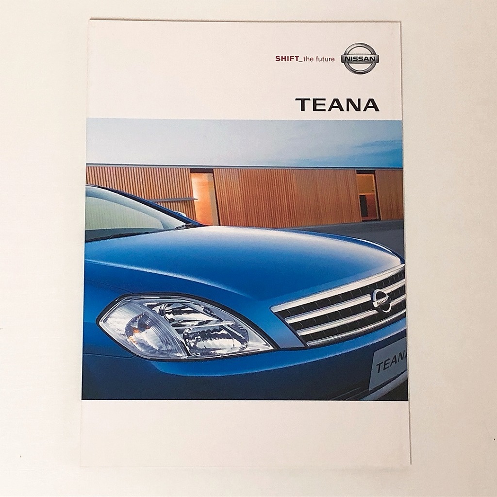 NISSAN 日産 ティアナ カタログ 4冊セット 初代 J31型 発売前カタログ 前期型/後期型 絶版車 TEANA 【送料無料】_画像5