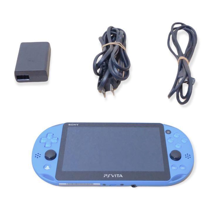 美品 動作確認済み 液晶綺麗 PS Vita PCH-2000 シリーズ Wi-Fiモデル
