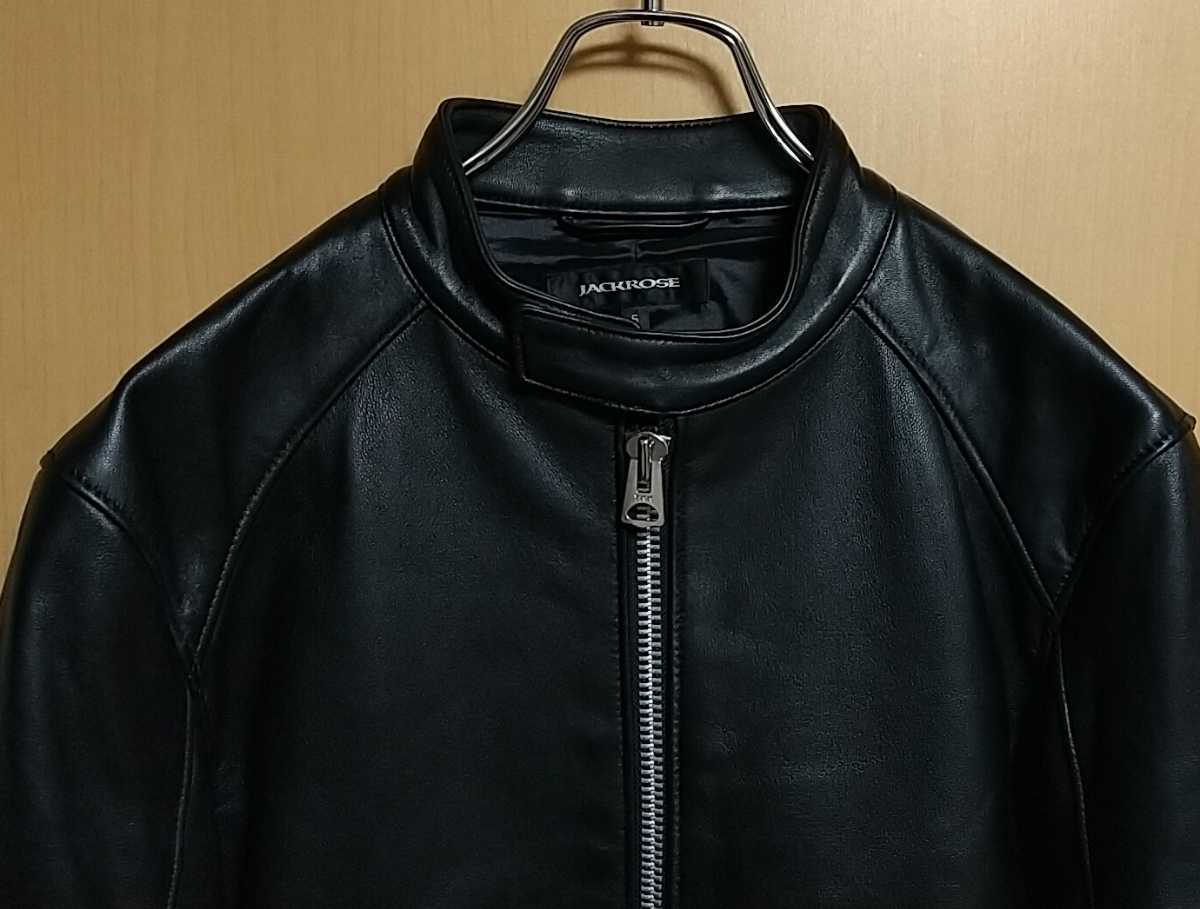 JACK ROSE ジャックローズ シングルライダースジャケット レザー
