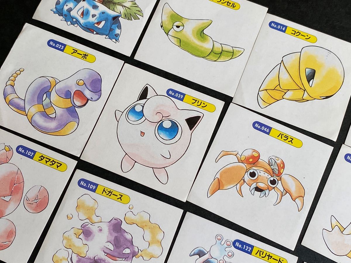 キラ16枚+22枚☆トップ ポケモン シール プリズム ステッカー