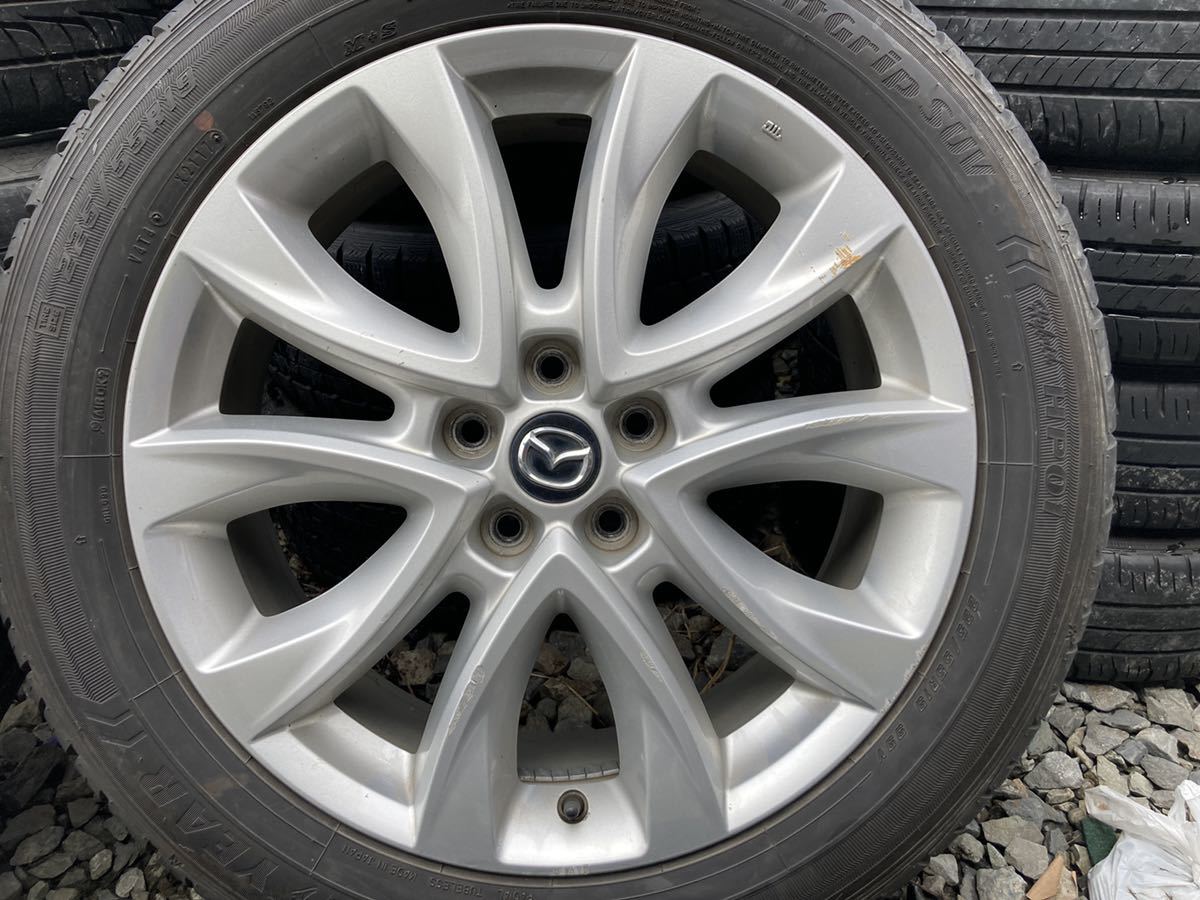 マツダ CX-5純正 19インチ アルミホイール 4本 7J+50 PCD114.3 5穴