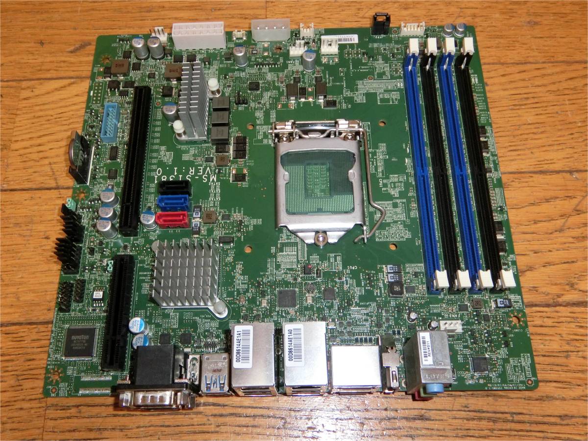 動作保証 NEC Express5800/53Xj マザーボード MS-S1381 VER：1.0_画像1