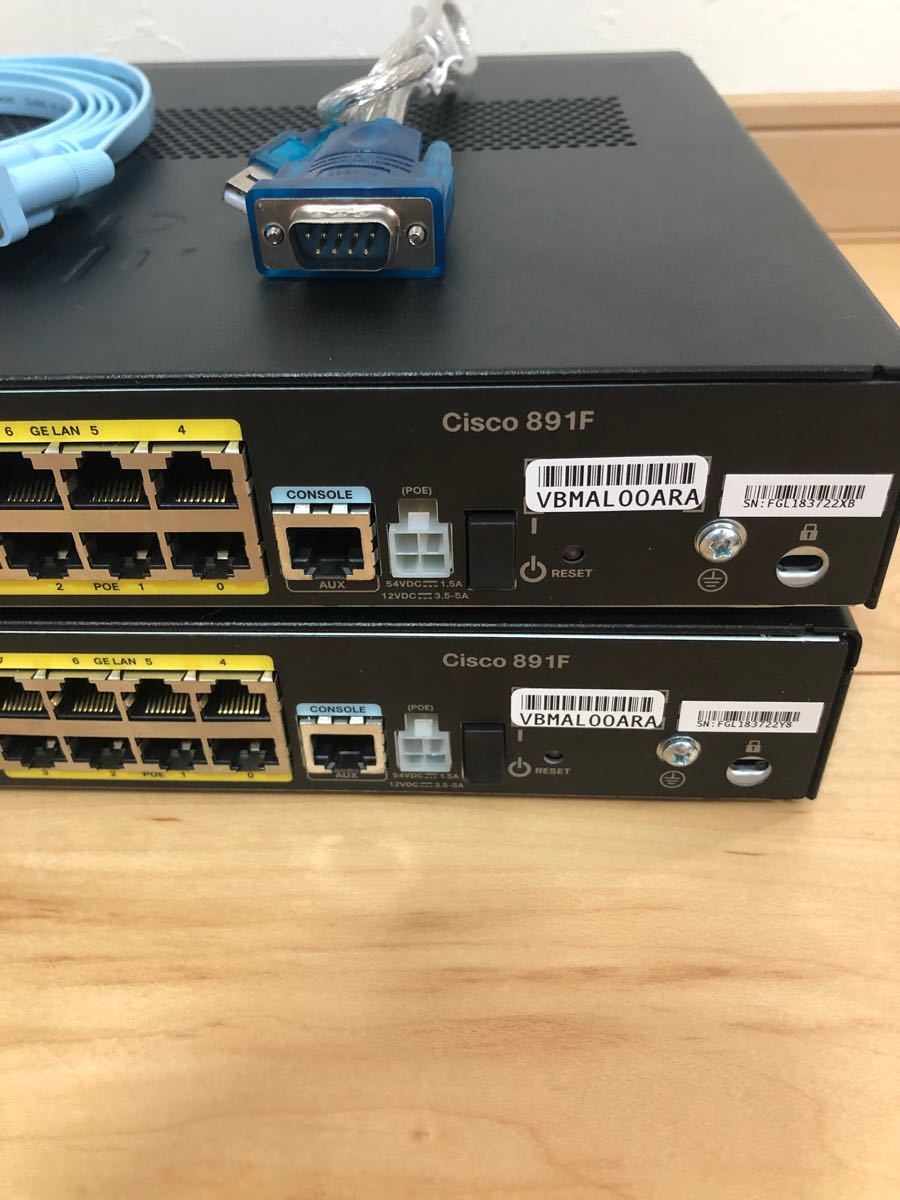 【CCNA、CCNP】1台Cisco892FSP