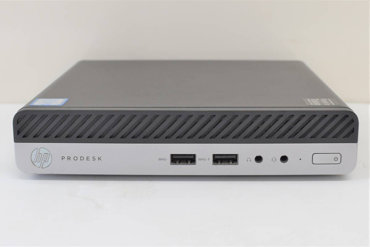 高速起動 Core i5-6500T 超小型PC HP ProDesk 400 G3 Mini DM 8GB 高速