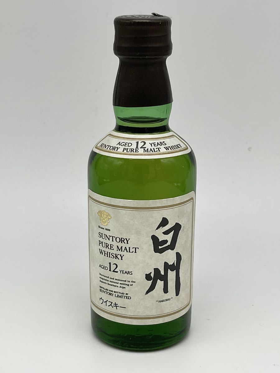 サントリー 白州 12年 SUNTORY WHISKY ウイスキー 50ml 43% 古酒