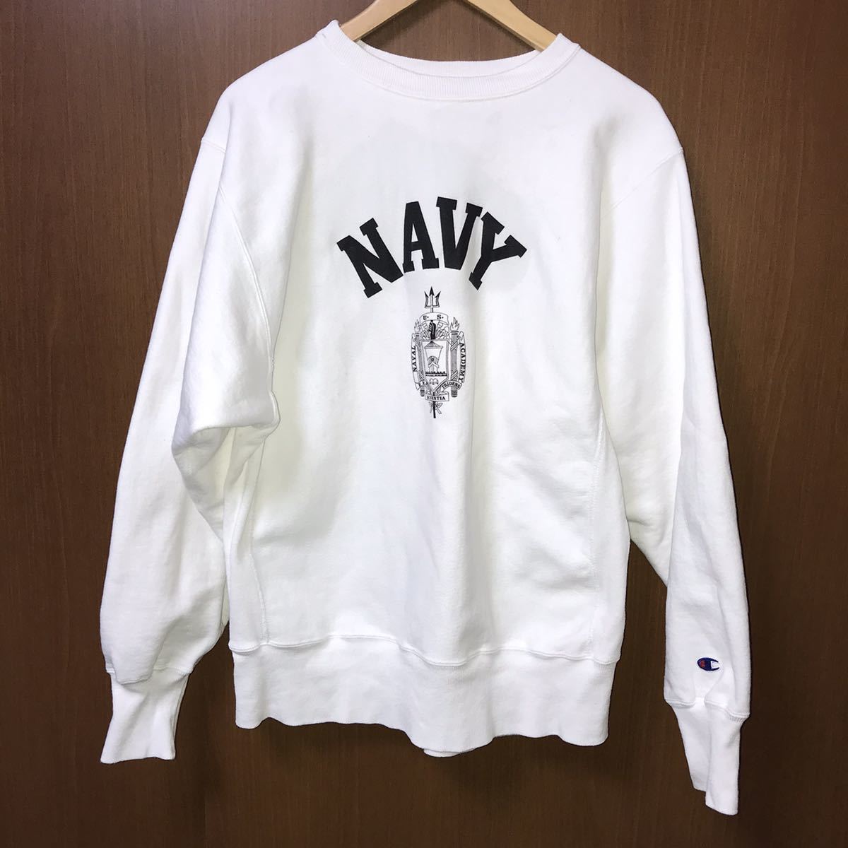 お買得！】 US WEAVE REVERSE 美品 Champion 90's NAVY ミリタリー