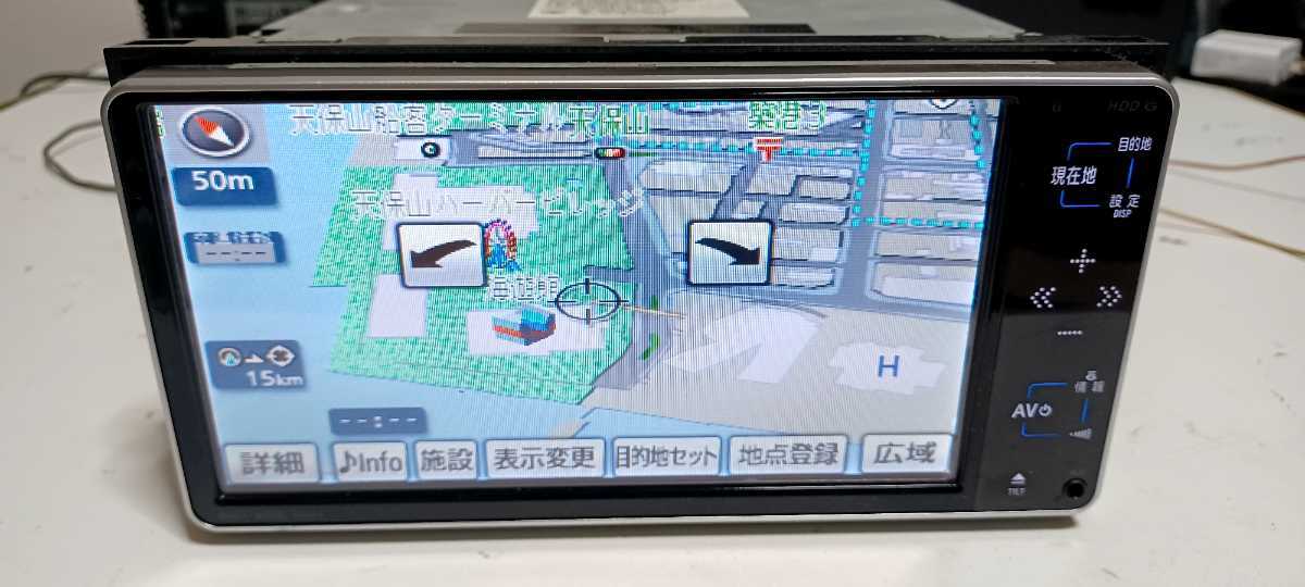 トヨタ純正 NHDT-W59G ワンセグ Bluetooth HDDナビ 地図バージョン 
