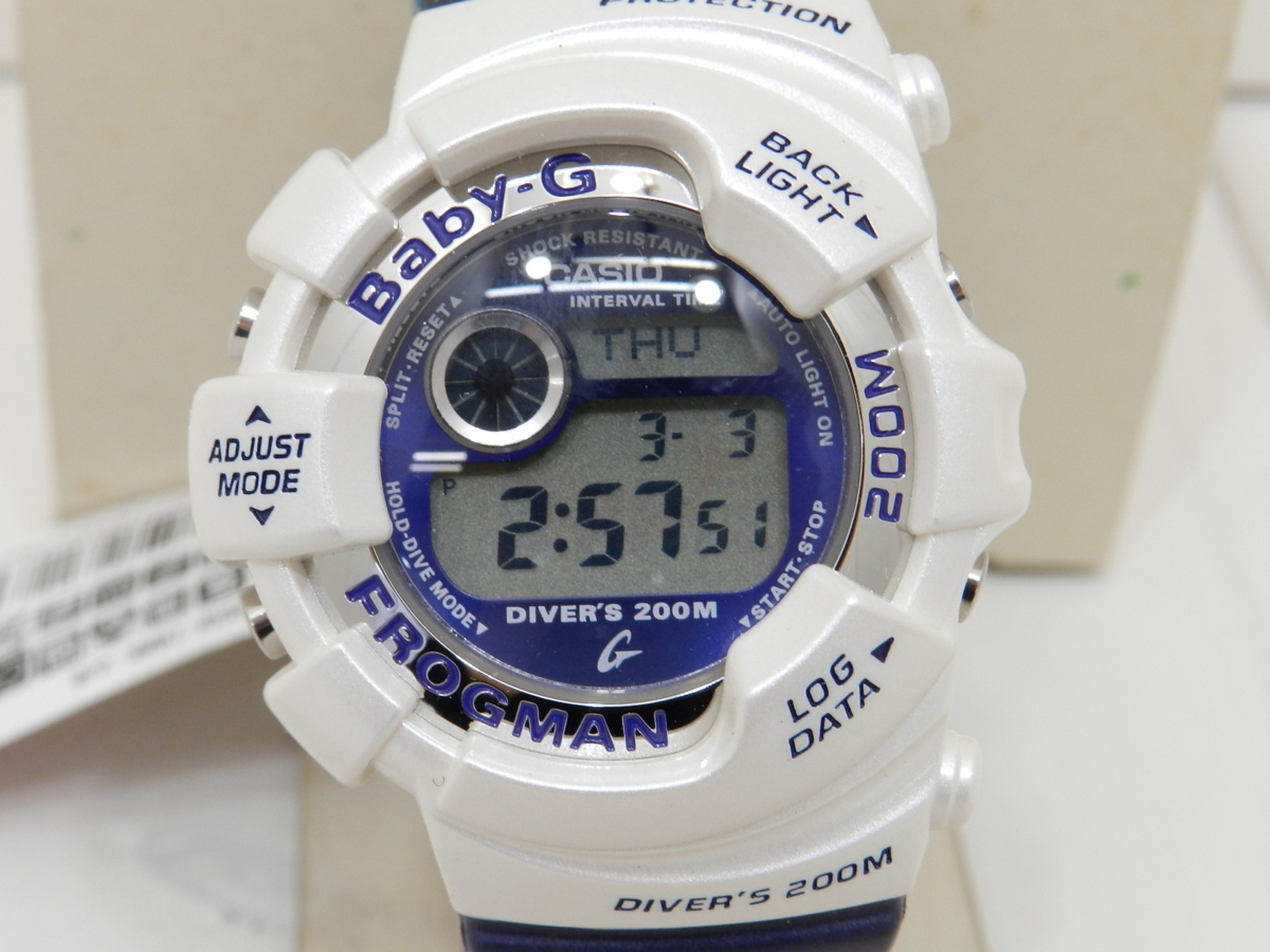 ベビージー 腕時計 フロッグマン イルクジ ダイバー デジタル BGW-100K Baby-G フロッグマン イルクジ BGW-100K-2JR G-SHOCK