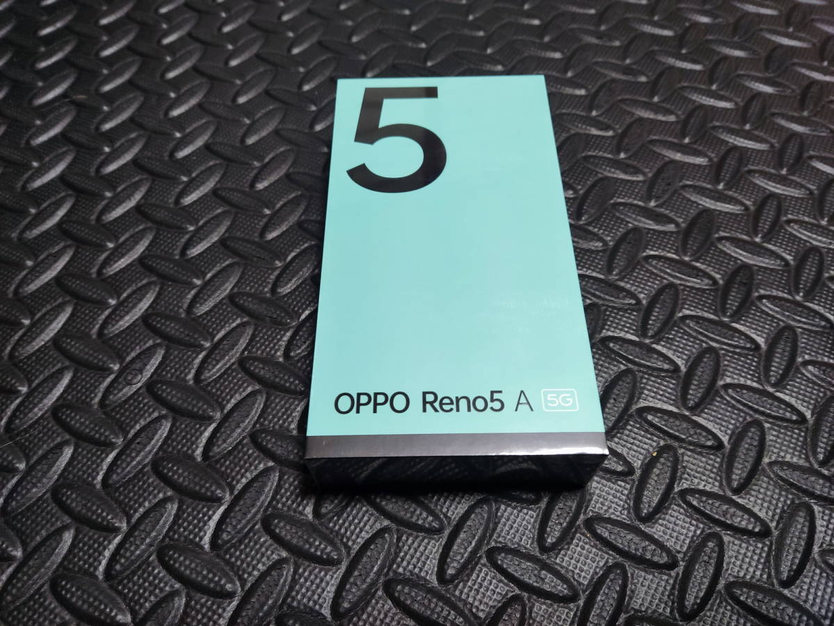 ☆新品未開封 OPPO Reno5A CPH2199 アイスブルー 6GB RAM/128GB ROM