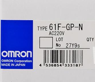 新品 OMRON オムロン 61F-GP-N フロートなしスイッチ 保証_画像1