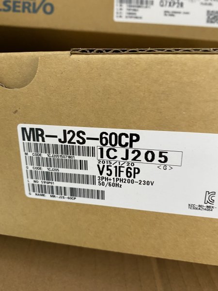 新品 MITSUBISHI 三菱電機 MR-J2S-60CP サーボモーター 保証