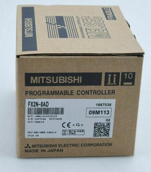 新品・未使用 （MITSUBISHI 三菱電機） FX2N-8AD シーケンサ 【６ヶ月保証】