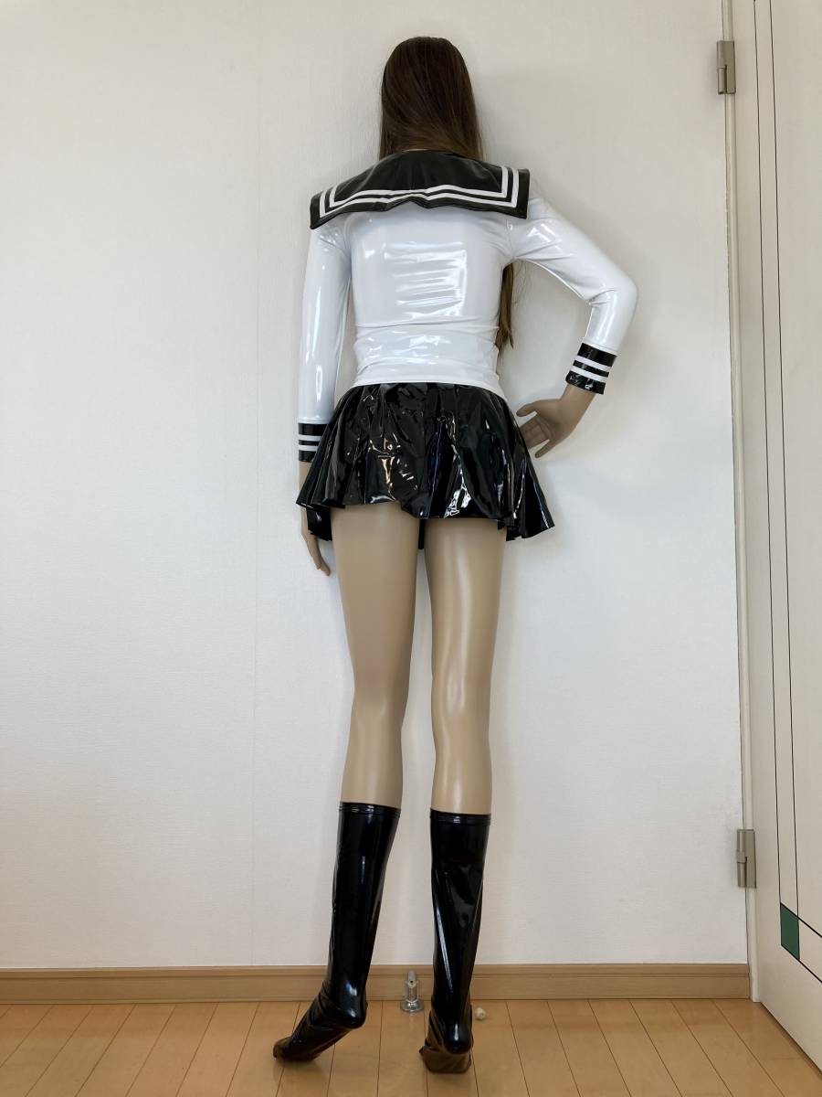 Yahoo!オークション - エナメル ハイソックス セーラー服用 超 Yahoo!オークション - エナメル ハイソックス セーラー服用 超