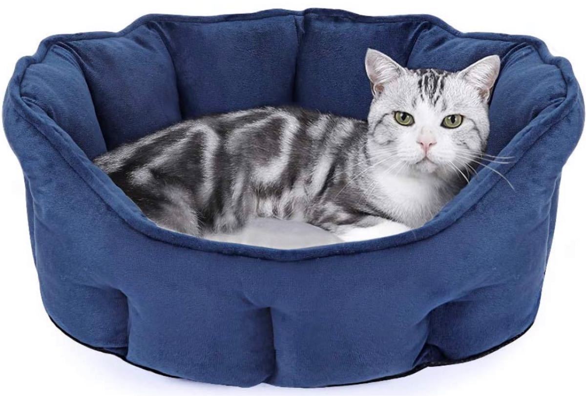 猫ベッド 猫クッション 犬小屋 猫ハウス 小型犬 キャット ベッド 寝袋 寝床 ペットハウス クッション 洗える ペットベッド
