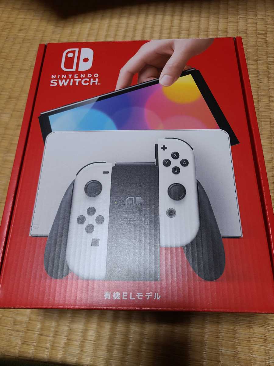 Yahoo!オークション - Nintendo Switch 有機ELモデル(白)中古超...