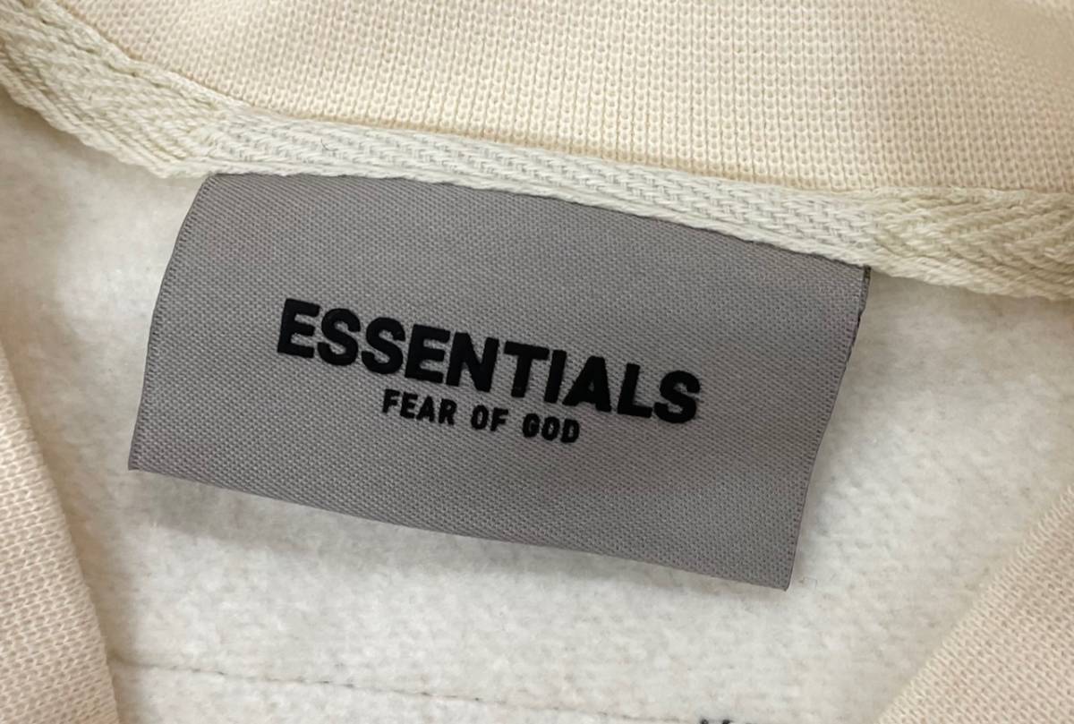 新品□FOG ESSENTIALS ラバーロゴプリント スウェット トレーナー