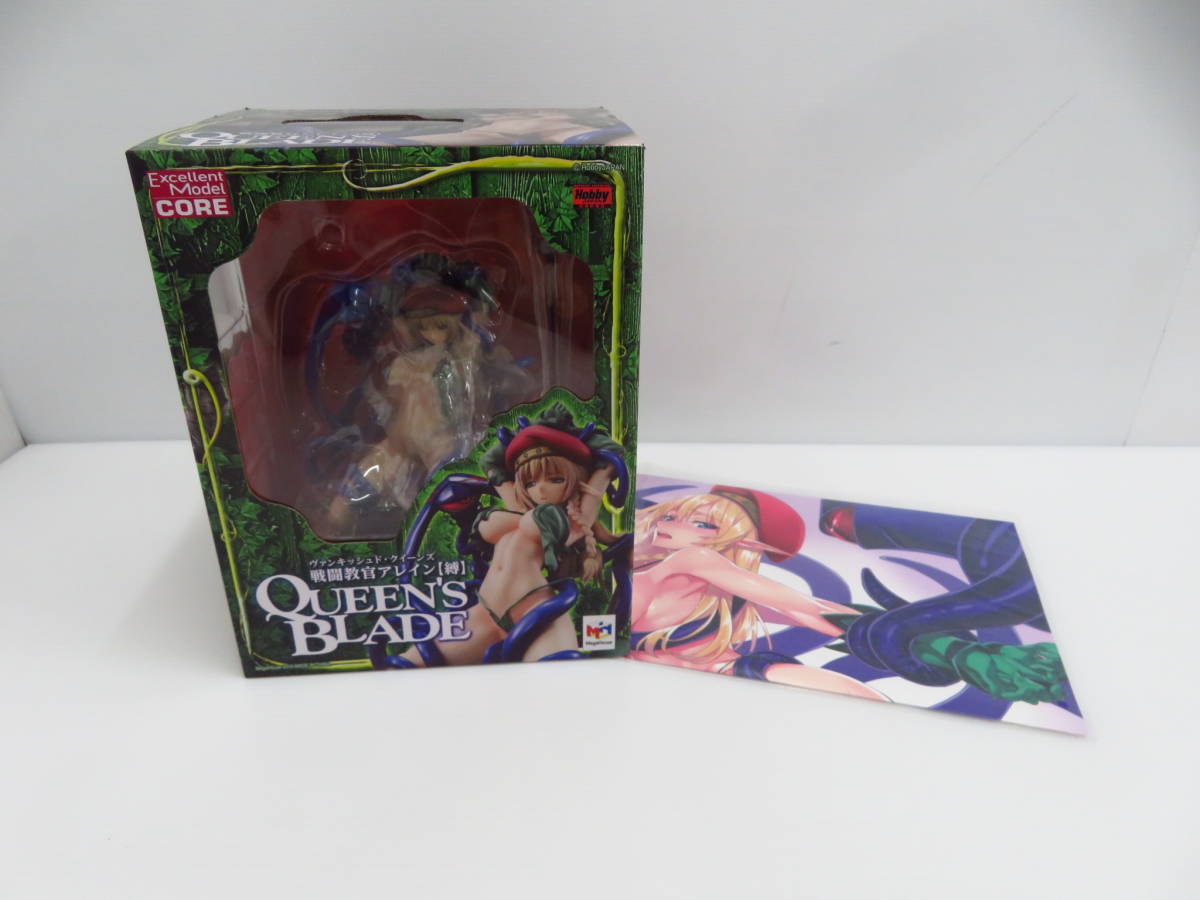 om29) メガハウス クイーンズブレイド 戦闘教官アレイン 縛 ポスター付
