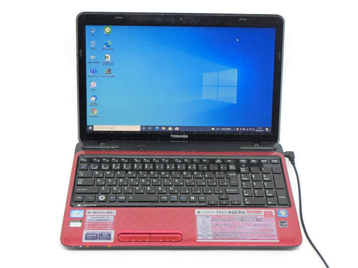 カメラ内蔵/中古/15.6/ノートPC/Win10/新品SSD512/8GB/2世代i7/TOSHIBA T451/46ERK 新品無線マウス Office搭載/HDMI/無線WIFI/テンキー