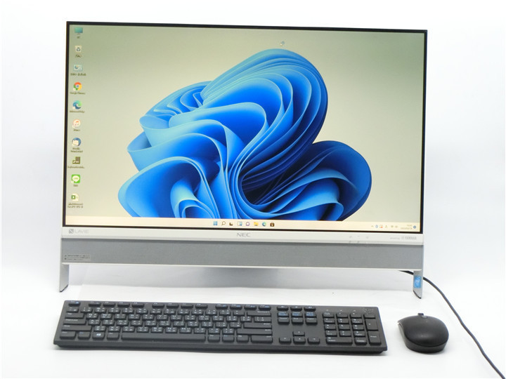 WEBカメラ//WIN11Pro/新品SSD512/8GB/フルHD23型一体型/CELERON 3855U