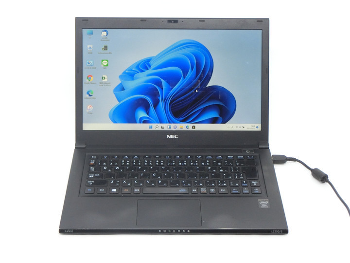 カメラ内蔵/軽量/中古/13型2Kノ/ートPC/Windows11Pro/爆速新品SSD512/4GB/4世代i5/NEC LZ550/S 即使用可 MS office2021搭載