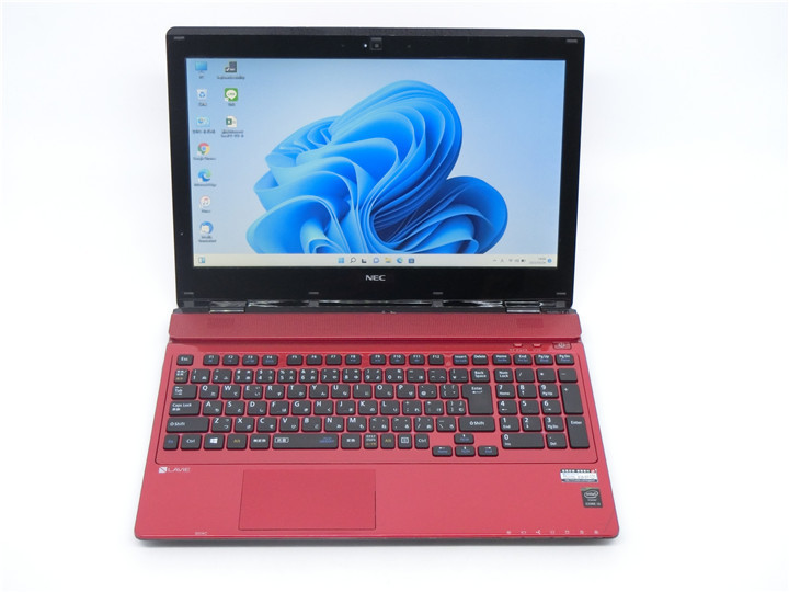 最新Win11Pro/カメラ内蔵/中古/15型/ノートPC/新品SSD512GB/4GB/5世代i3/NEC NS350/B 新品無線マウス MS office2021ProPlus搭載