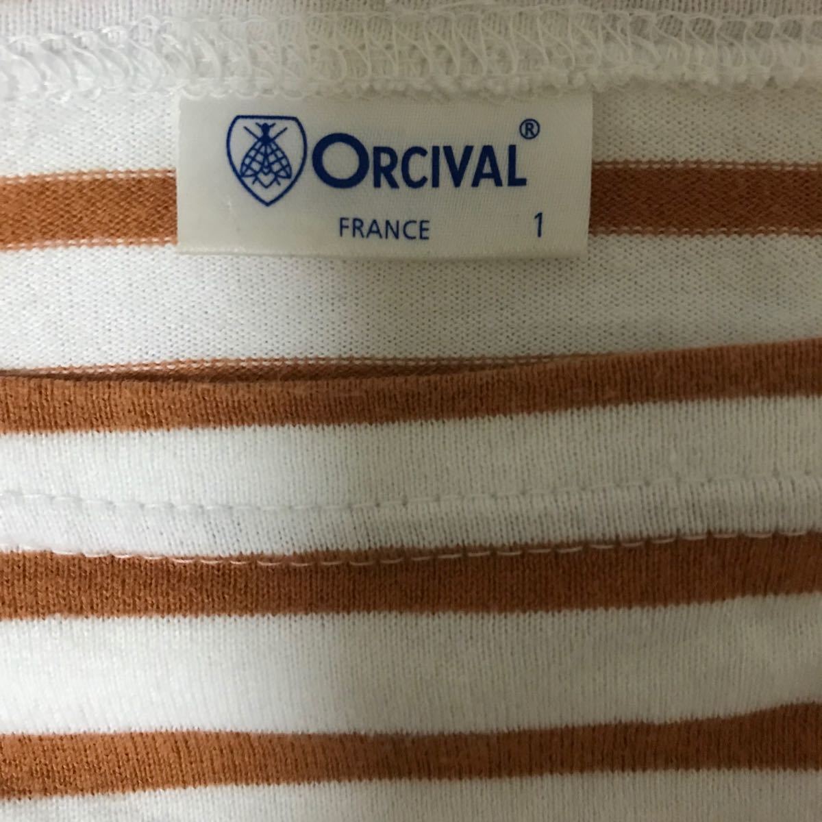 ORCIVAL オーチバル 7分袖 ボートネックTシャツ