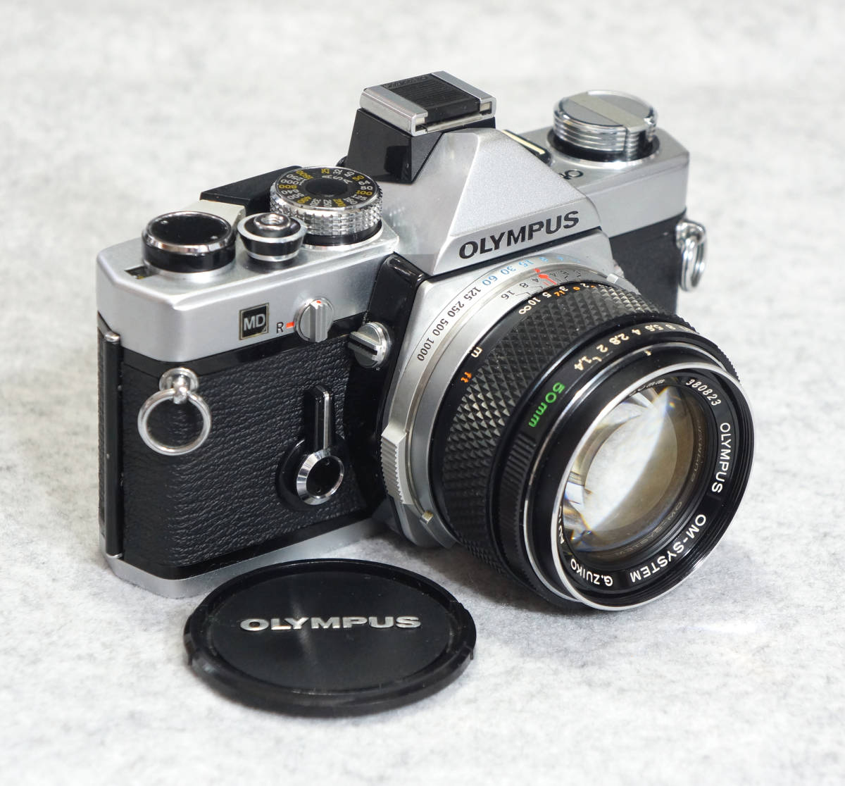 オリンパス OM-1 1.4レンズ付 フィルム一眼レフカメラ シャッター露出
