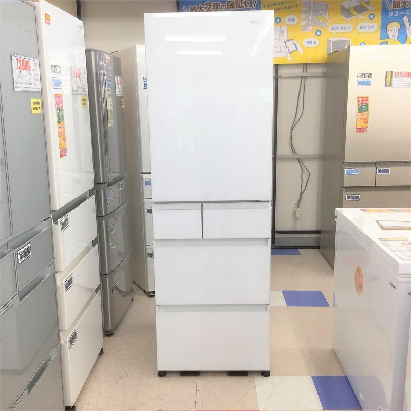 パナソニック 冷蔵庫 NR-FV45S3-W 451L ファミリー M0083 クーポン最