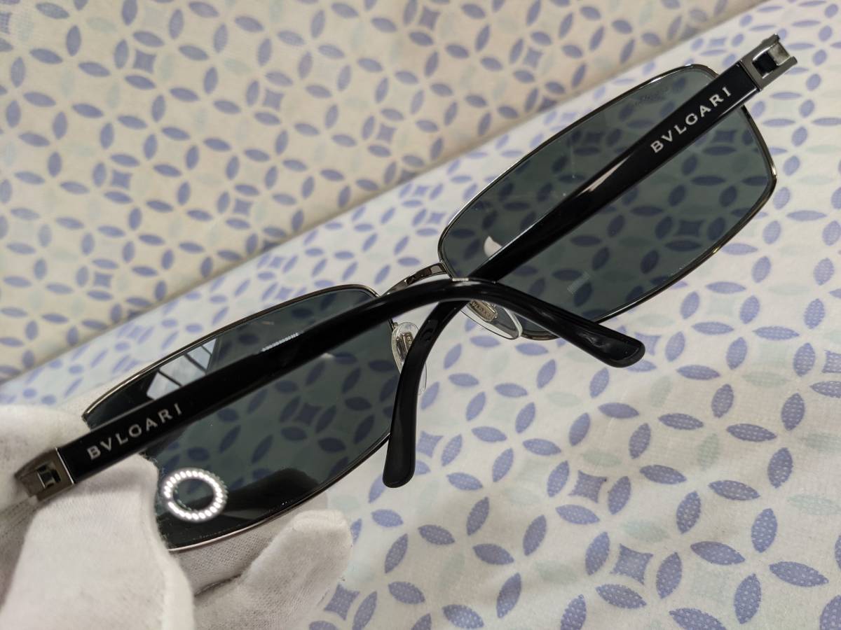 10%OFF (極美品!) BVLGARI ブルガリ ロゴ 5011 サングラス