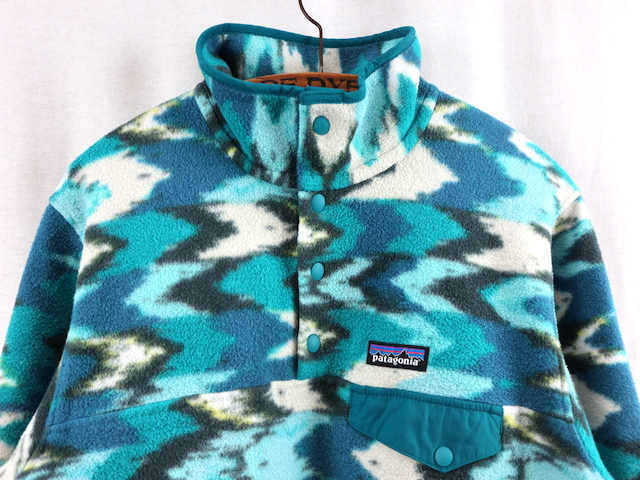 Patagonia パタゴニア SYNCHILLA M)総柄 シンチラ スナップT フリース Patagonia パタゴニア SYNCHILLA M)総柄 シンチラ スナップT フリース