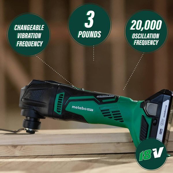 ☆新品・即納☆ コードレス振動マルチツール metabo メタボ HITACHI
