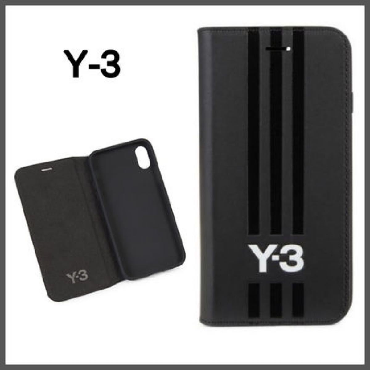 Y-3 スマホケース 手帳型 iphone iphoneX
