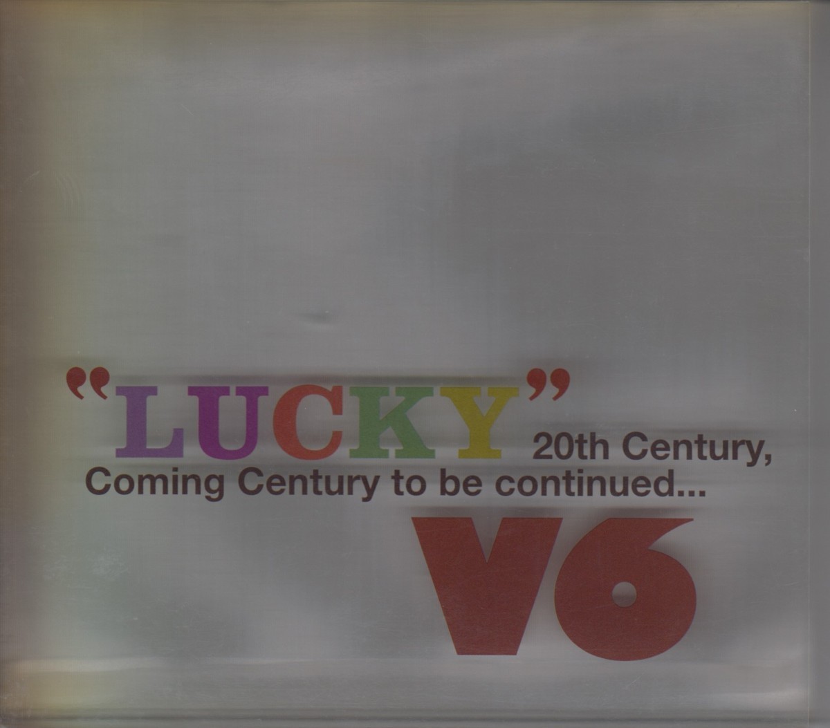 V6 / ''LUCKY'' 20th Century, Coming Century to be continued...【初回仕様】 ★中古盤/210711_画像3